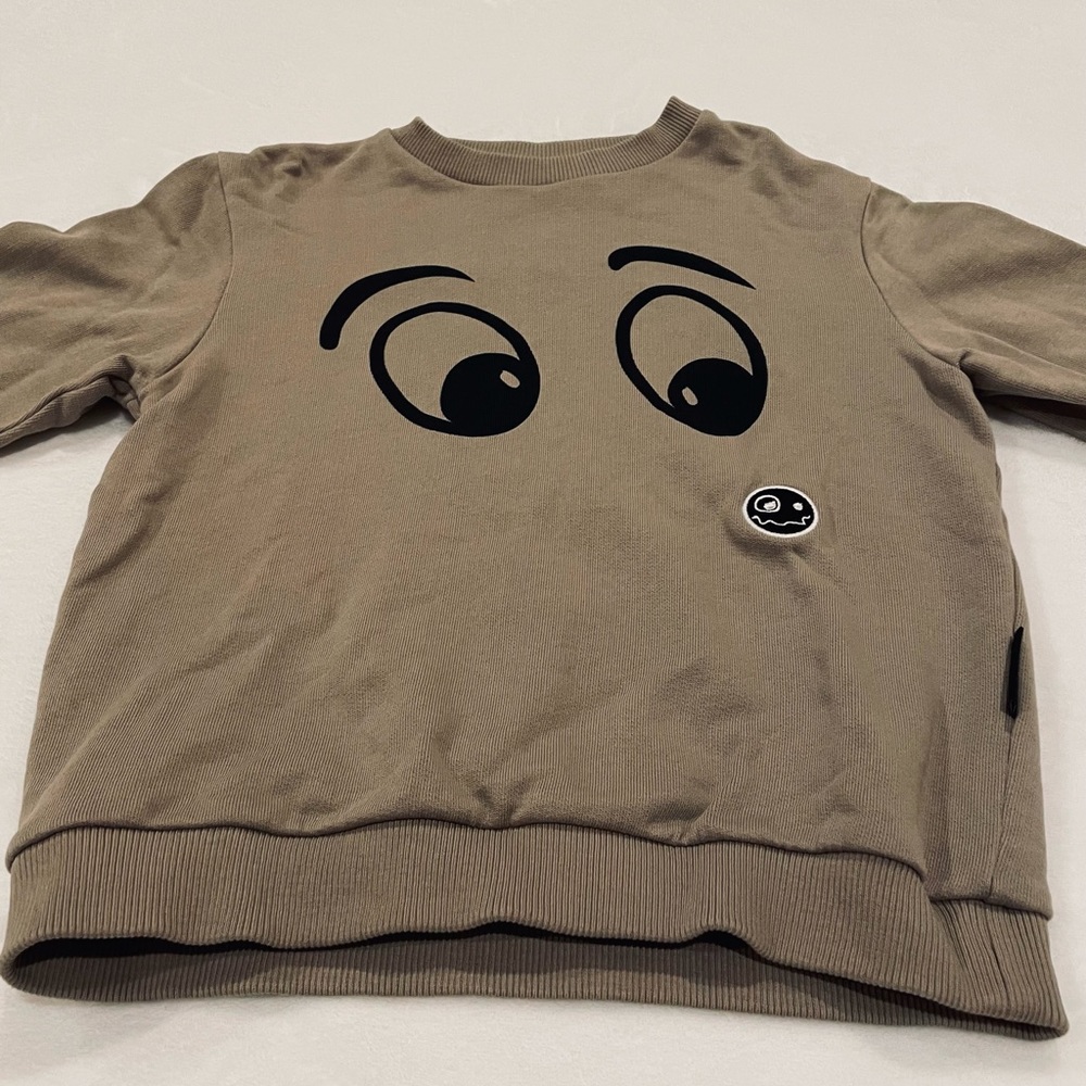 LOUD Eyes Print logo Sweatshirt (Pre-Loved)
